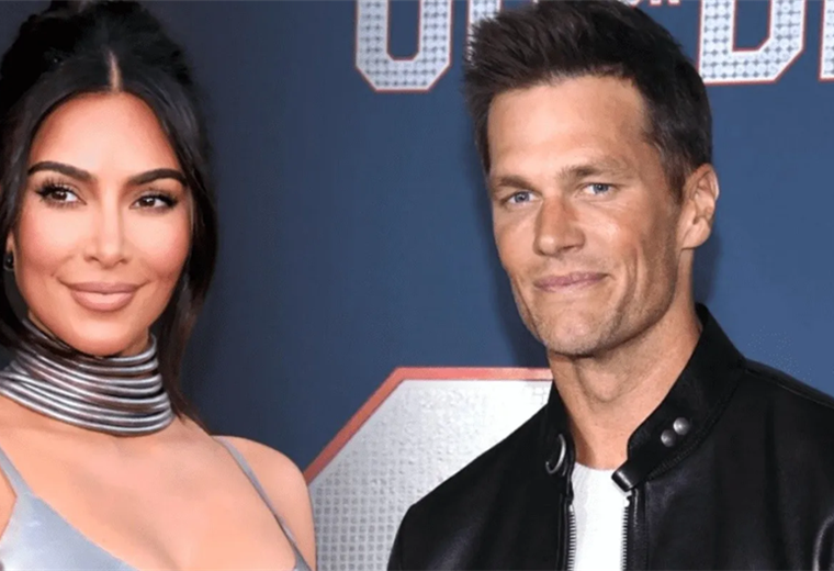 Kim Kardashian niega romance con Tom Brady 