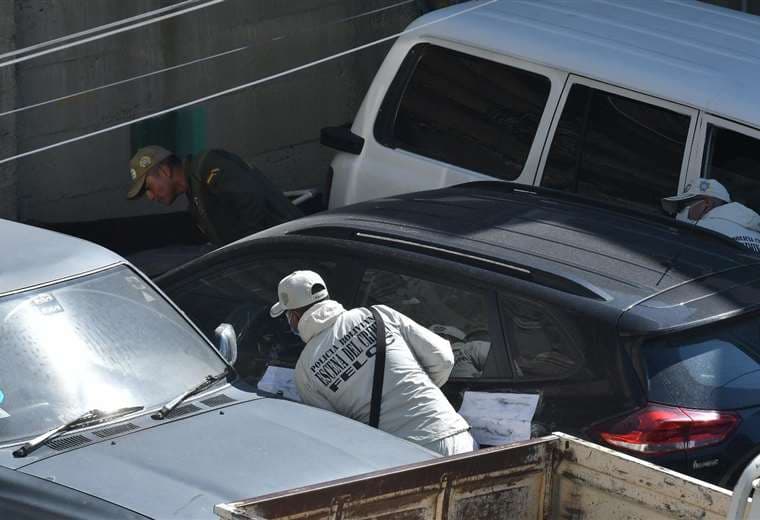 Caso Odalys: realizan inspección ocular del vehículo de la desaparecida, en presencia del principal sospechoso