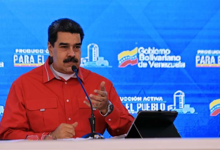 El mandatario venezolano. Foto AFP