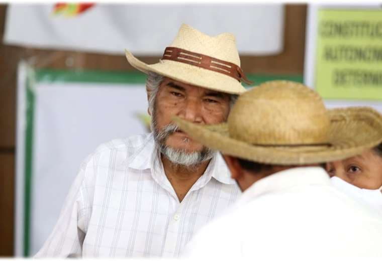 Marcial Fabricano, líder indígena. Foto. Juan Carlos Torrejón 