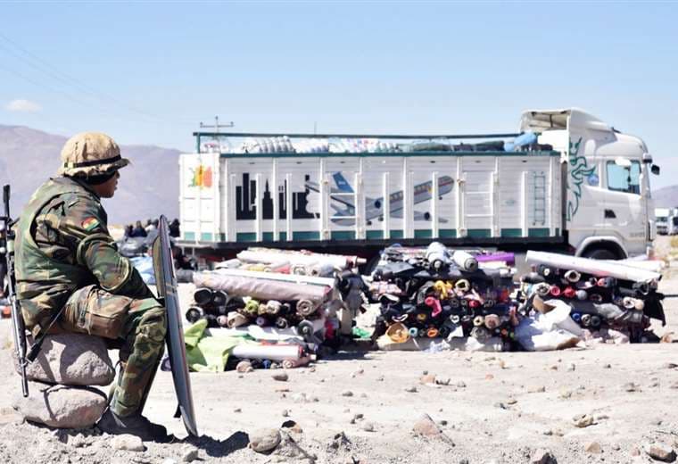 Los militares contralan varios puntos de las fronteras bolivianas. Foto: ABI