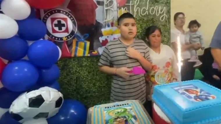 José Armando celebra su cumpleaños lejos de los hospitales