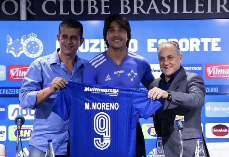 Este jueves Marcelo Martins será presentado oficialmente en el Cruzeiro