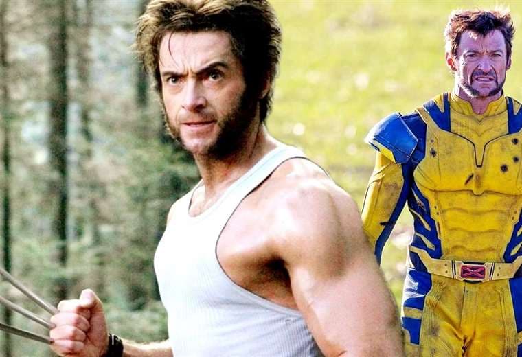 Un vaso de refresco de la CinemaCon 2024 revela al Wolverine de Hugh Jackman con el traje clásico completo