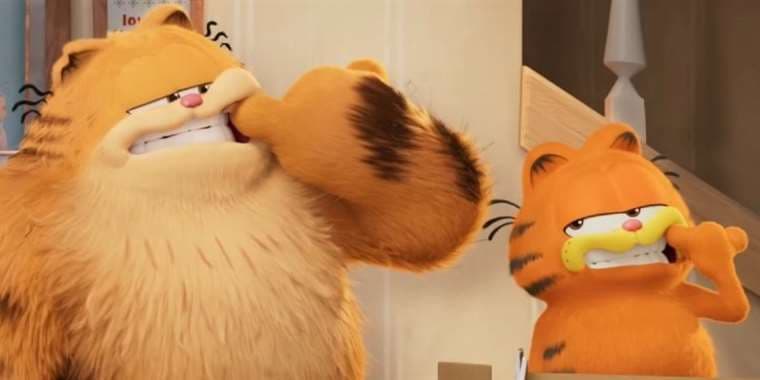 Garfield deberá lidiar con su padre Vic, un gato callejero
