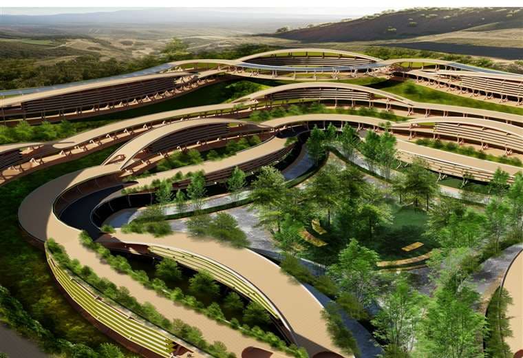 Estercuel Verde 2050: el proyecto arquitectónico que convertirá cráteres mineros en espacios urbanos