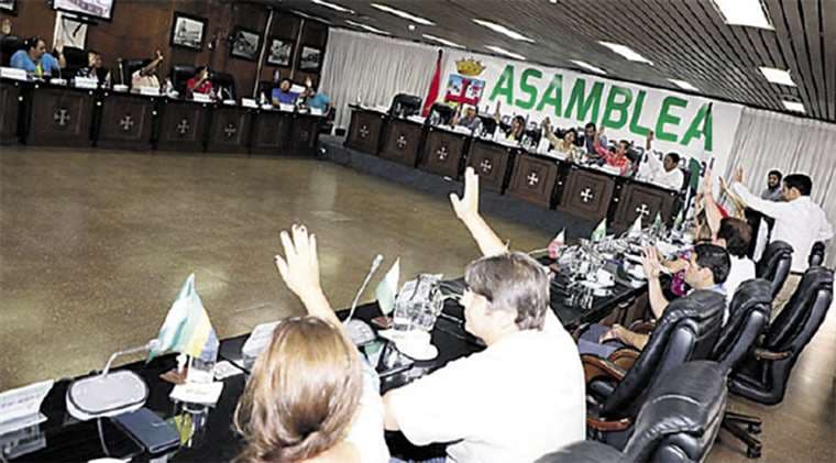 La Asamblea Departamental aprobó la convocatoria por unanimidad. Foto: ALD