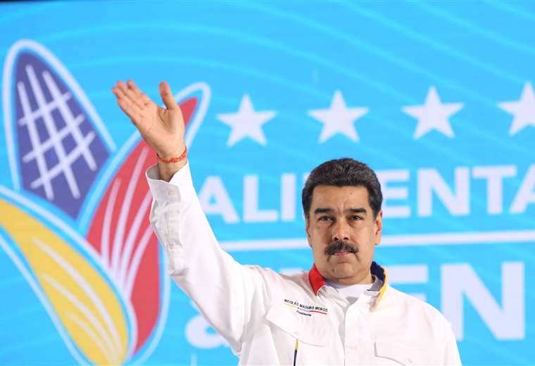 Desde Caracas, Maduro se jactó del triunfo. Foto: AFP