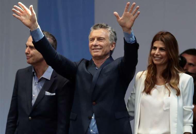 Macri se refirió a Bolivia durante un acto en Jujuy. Foto AFP 