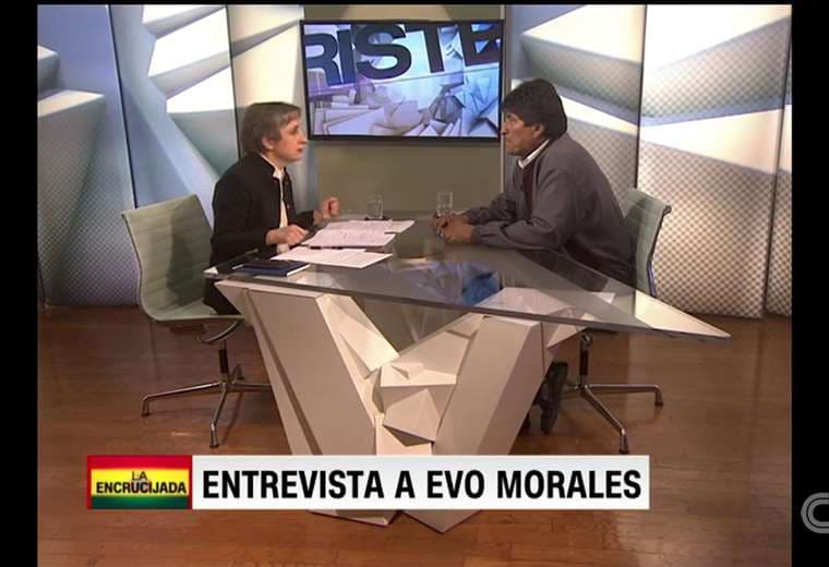 Evo Morales y Aristegui