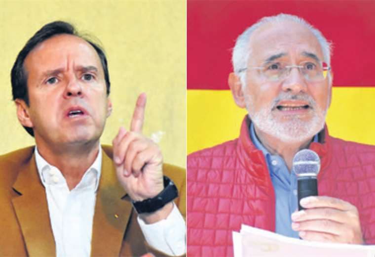 Jorge “Tuto” Quiroga y Carlos Mesa plantean acelerar la convocatoria a elecciones
