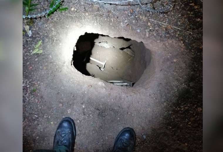Es el segundo túnel descubierto en menos de una semana. Foto: expreso.com.mx