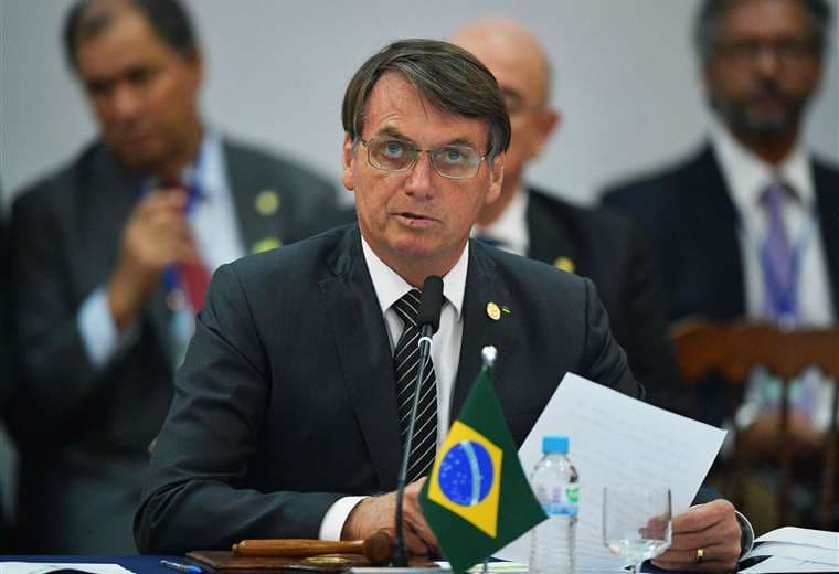 Bolsonaro está a punto de cumplir un año en el poder en Brasil. Foto: AFP