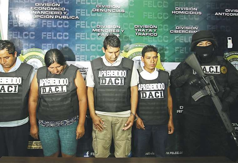 Miembros del clan acusado de un secuestro en San Germán, localidad marcada por el narcotráfico. Foto: Jorge Ibáñez