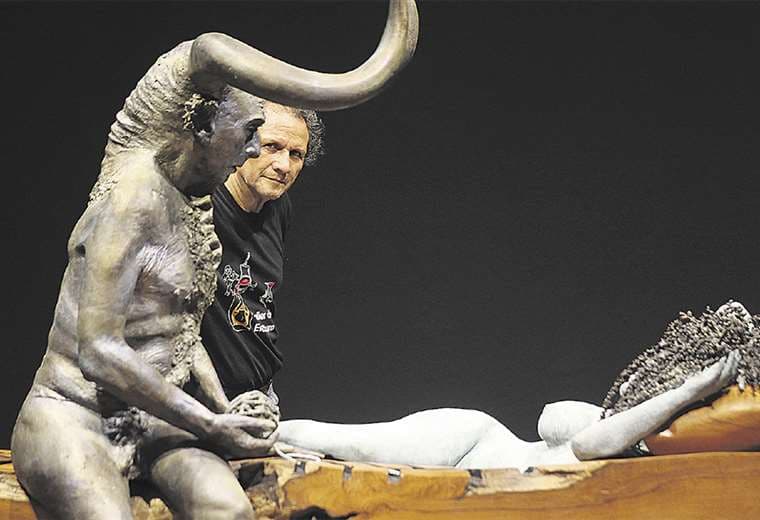  Inspirada en el relato mitológico de Ariadna y el minotauro, Laberinto es una impresionante obra. FOTOS: JORGE GUTIÉRREZ