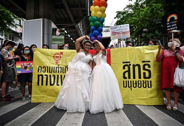 Tailandia aprobó un proyecto de ley sobre el matrimonio homosexual / AFP Archivo