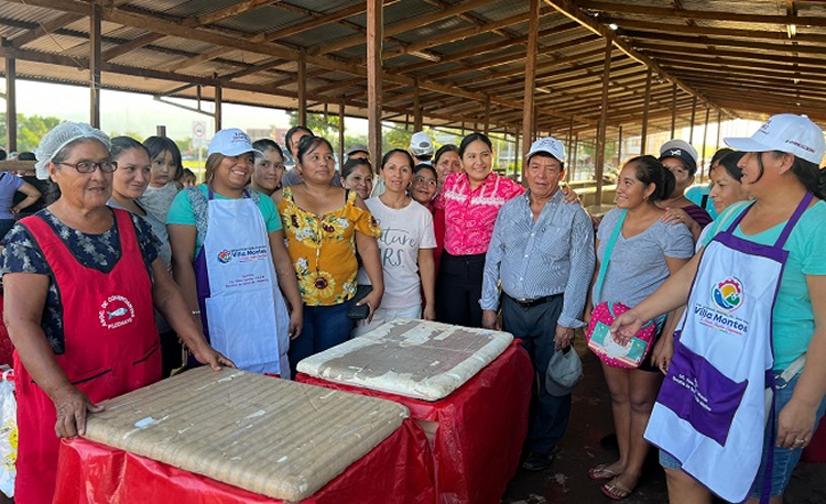En Villa Montes, comercializadores invitan a visitar la Feria del Pescado 