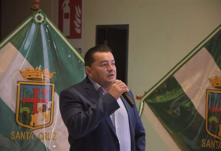 Jhonny Fernández, alcalde de Santa Cruz de la Sierra/Foto: Alcaldía cruceña