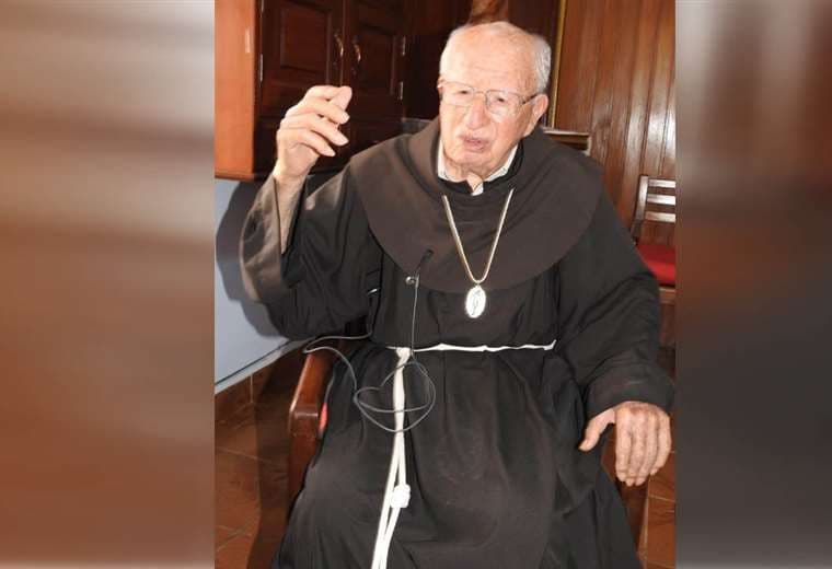 Fray José Manuel Barrio Fernández falleció a sus 98 años / Foto: Vicariato del Beni