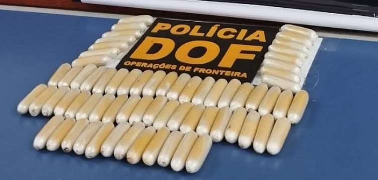 Joven boliviano es detenido en Brasil con 67 cápsulas de droga