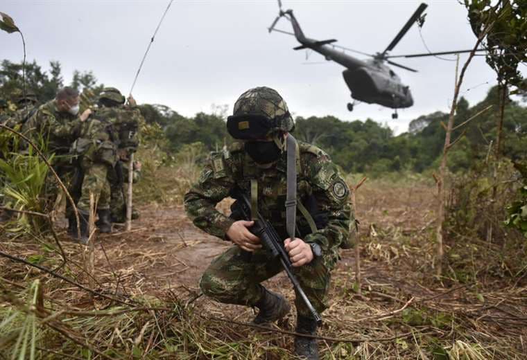 Liberados los 34 militares retenidos en Colombia