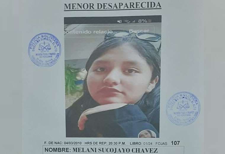 El Alto: una adolescente de 14 años desaparece después de conocer a un joven por Instagram
